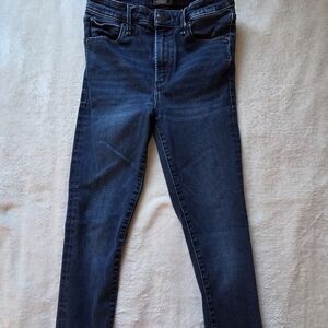 Abercrombie & Fitch High Rise Women Jeans - Dark Blue